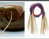 Crochet Hook and Yarn Holder and Yarn Bowl - Yarn Cup - SilkRouteIndia