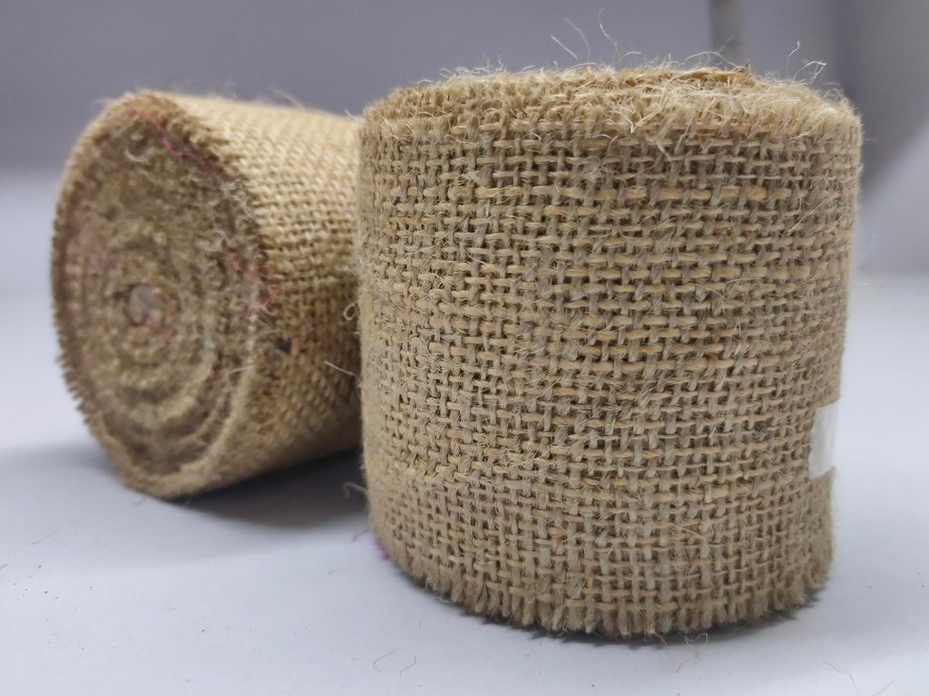 Ribbon - Wide Burlap - 3-inch