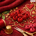 Cotton Thread Beads – Blood