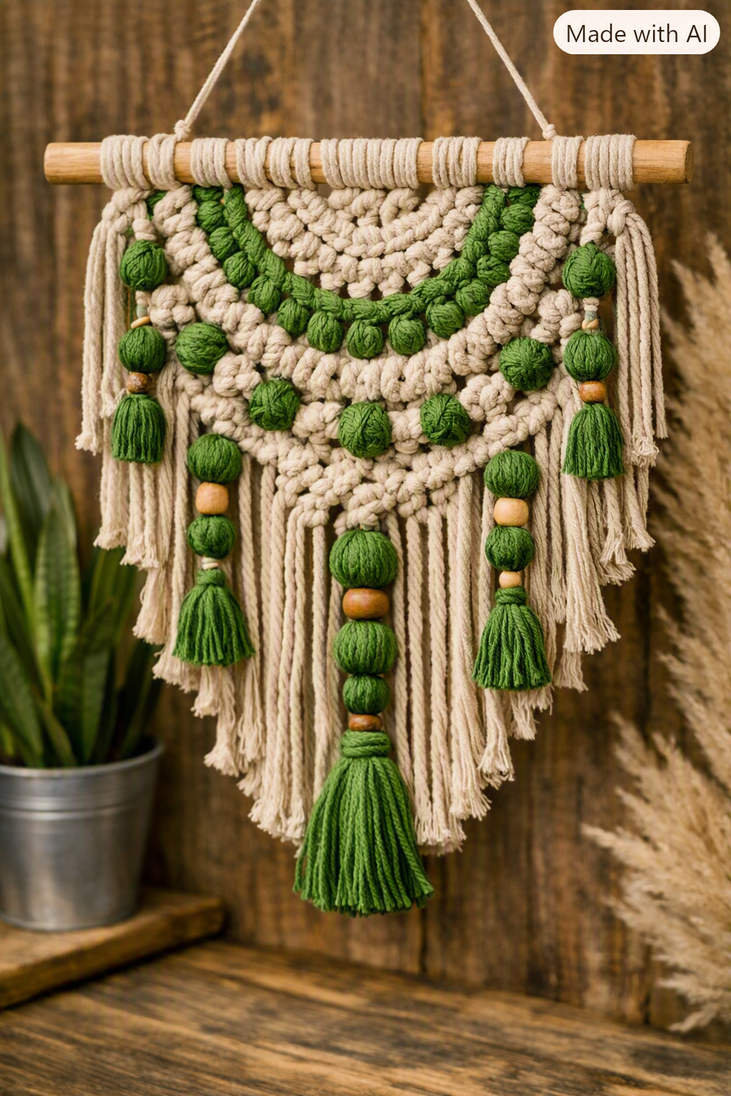 Cotton Thread Beads – Tree