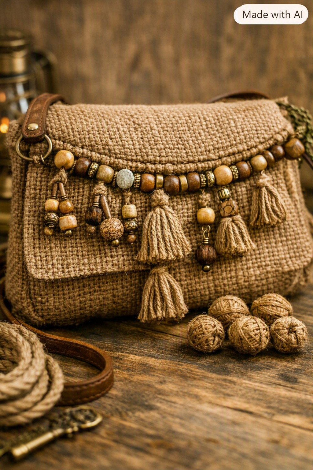 Cotton Thread Beads – Jute
