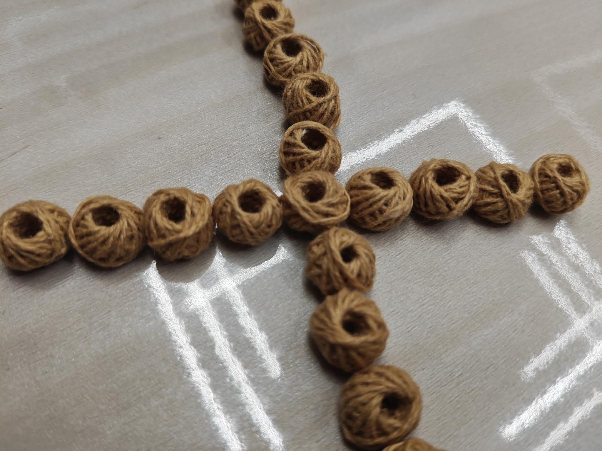 Cotton Thread Beads – Jute