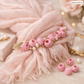 Cotton Thread Beads – Light Pink