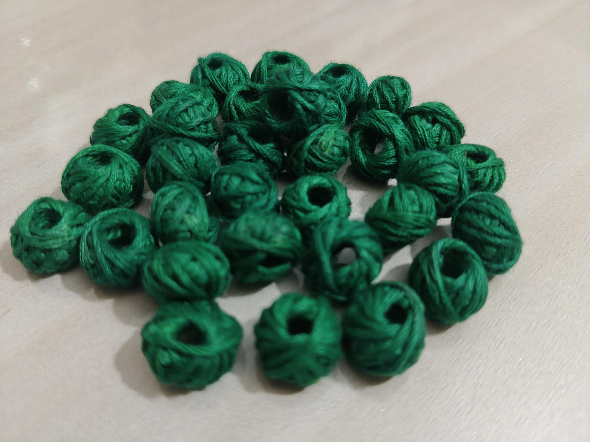 Cotton Thread Beads – Tree