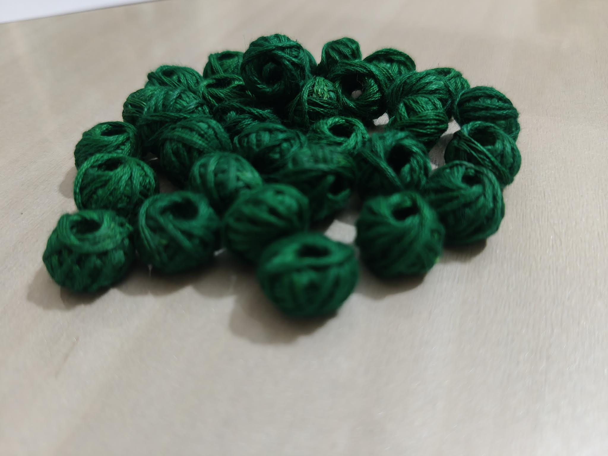 Cotton Thread Beads – Tree