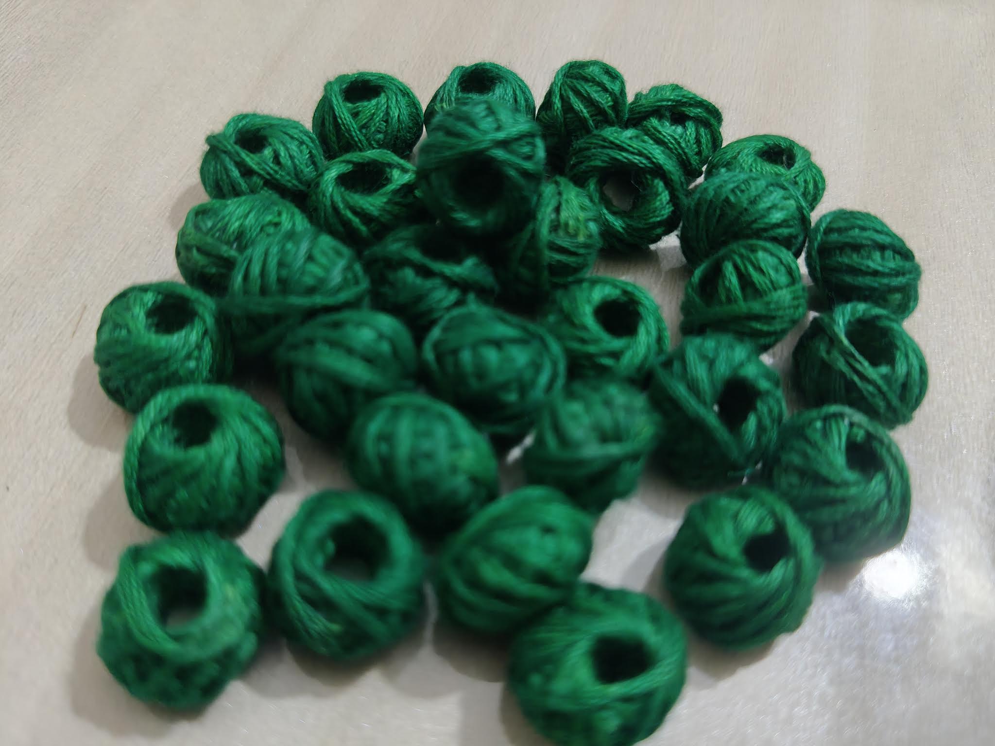 Cotton Thread Beads – Tree