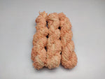 Recycled Cotton Frizz Ribbon - Peach | Macrame Ribbon Yarn | Cording Ribbon - SilkRouteIndia
