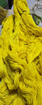 Mulberry Silk Yarn 600M in 100Gram Lemon Yellow