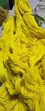 Mulberry Silk Yarn 600M in 100Gram Lemon Yellow