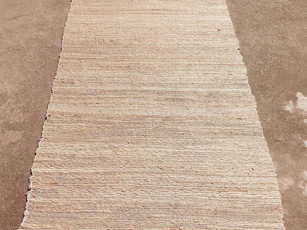 Banana fiber yoga mat, vertical view - silk-routeindia