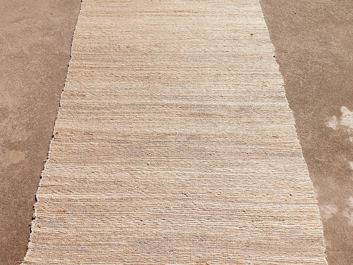 Banana fiber yoga mat, vertical view - silk-routeindia