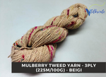 Mulberry Tweed Yarn - Beigi