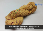 Mulberry Tweed Yarn - Camel