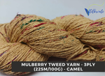 Mulberry Tweed Yarn - Camel