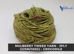 Mulberry Tweed Yarn - Crocodile