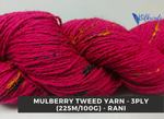 Mulberry Tweed Yarn - Rani