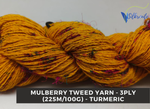 Mulberry Tweed Yarn - Turmeric