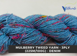 Mulberry Tweed Yarn - Denim