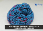 Mulberry Tweed Yarn - Denim