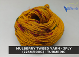 Mulberry Tweed Yarn - Turmeric