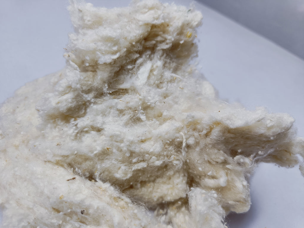 Noil Silk Fiber
