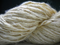 Off White banana fiber yarn 1 - hand-spun yarn for knitting and crochet