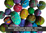 Recycled Sari Ribbon - Non Silk - Stitch