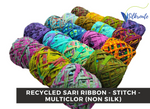 Recycled Sari Ribbon - Non Silk - Stitch