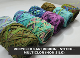 Recycled Sari Ribbon - Non Silk - Stitch