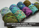 Recycled Sari Ribbon - Non Silk - Stitch