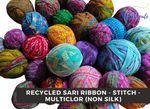 Recycled Sari Ribbon - Non Silk - Stitch