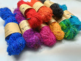 Recycled Sari SIlk Yarn Regular Combo | SILKROUTEINDIA