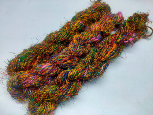 Banana Yarn Prime Festival Multi hand spun viscose rayon yarn