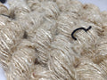 Biscuit banana fiber yarn 1 - hand-spun yarn for knitting and crochet