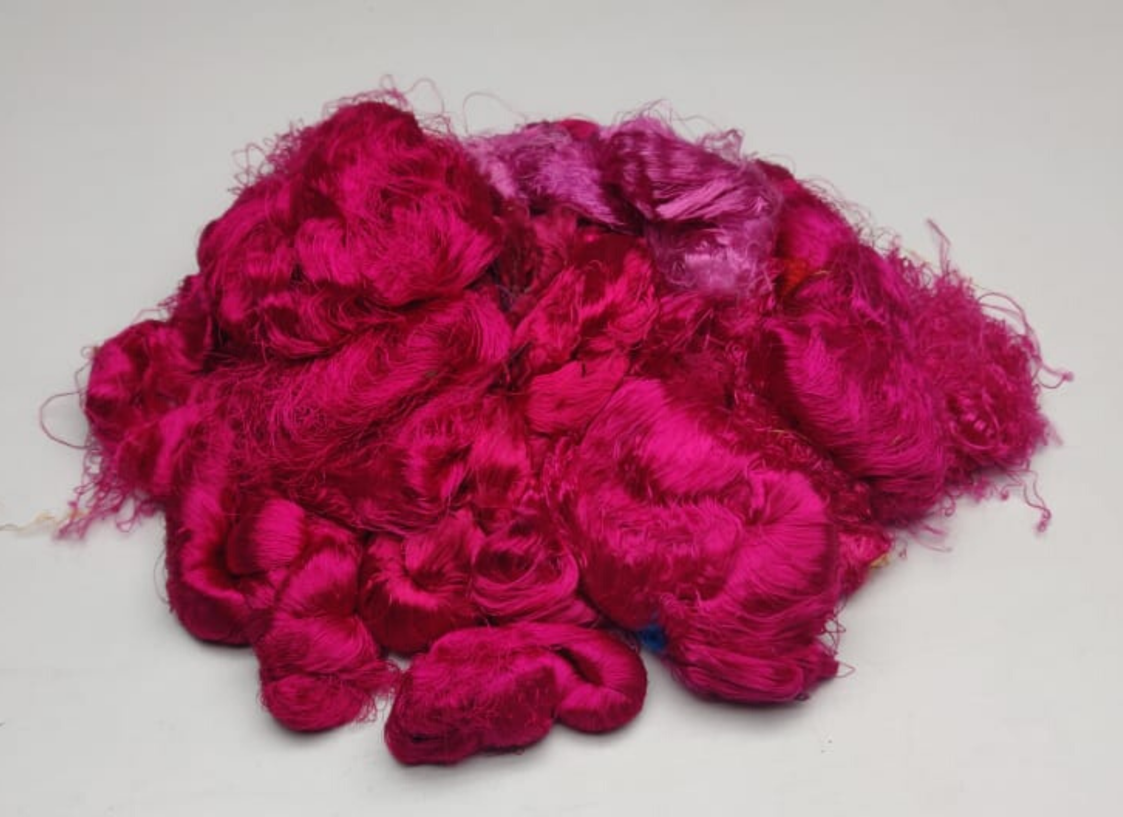Banana Yarn Fiber - Hot Pink - SilkRouteIndia