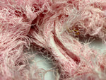Linen Fuzzy Ribbon - Baby Pink - SilkRouteIndia