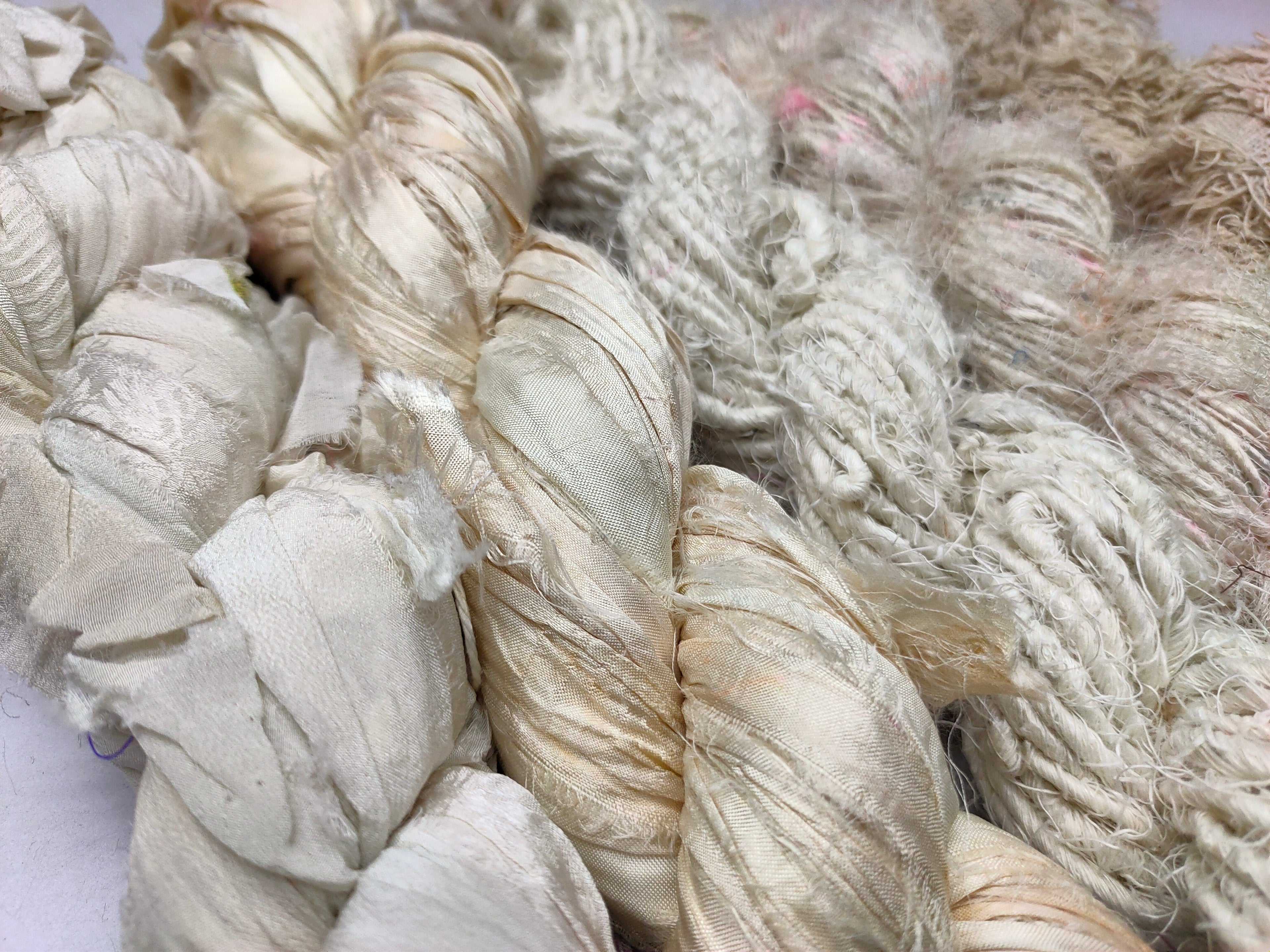 Recycled Yarn & Ribbon - SilkRouteIndia