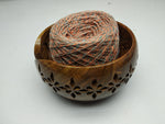 Yarn Bowl Rosewood and Pointed Needle - SilkRouteIndia